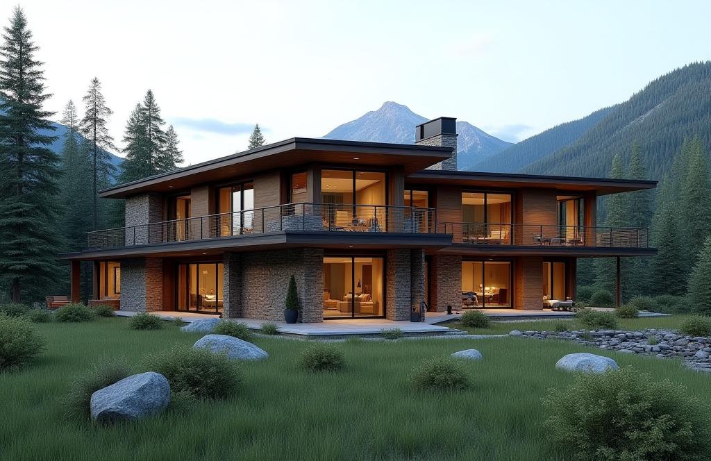 Sustainable eco-lodge in Banff