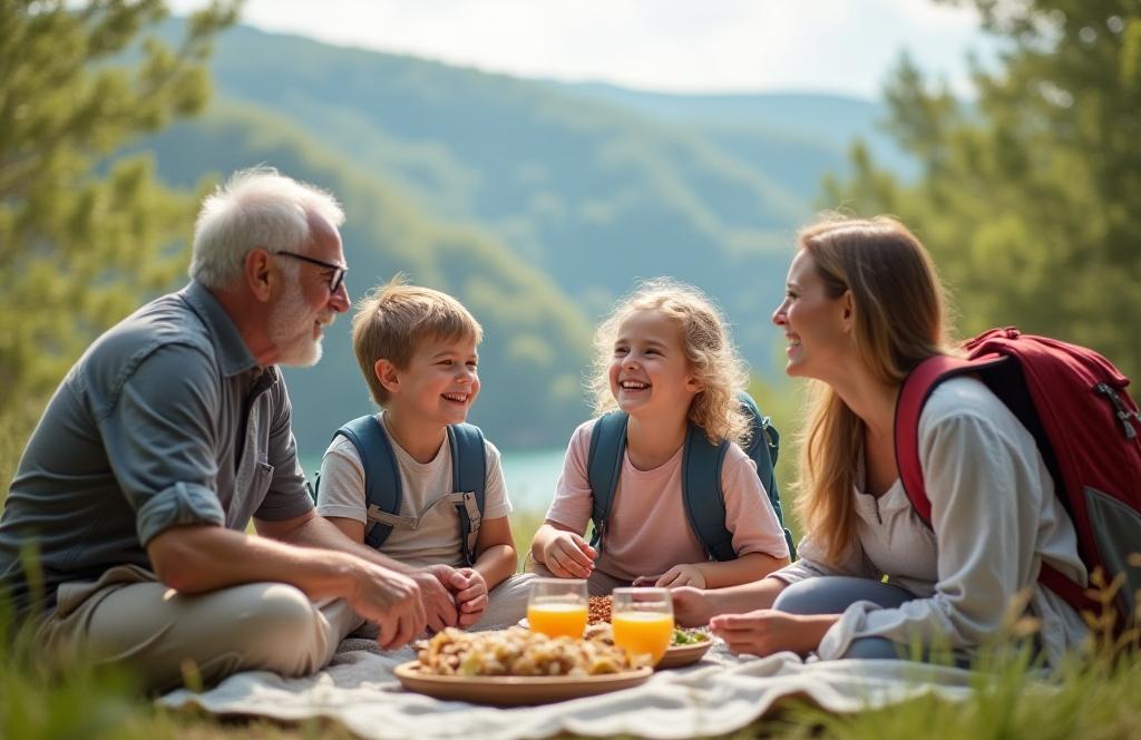 Multi-generational family adventure