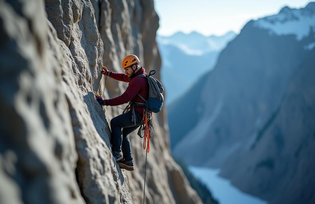 Technical climbing routes in Alberta